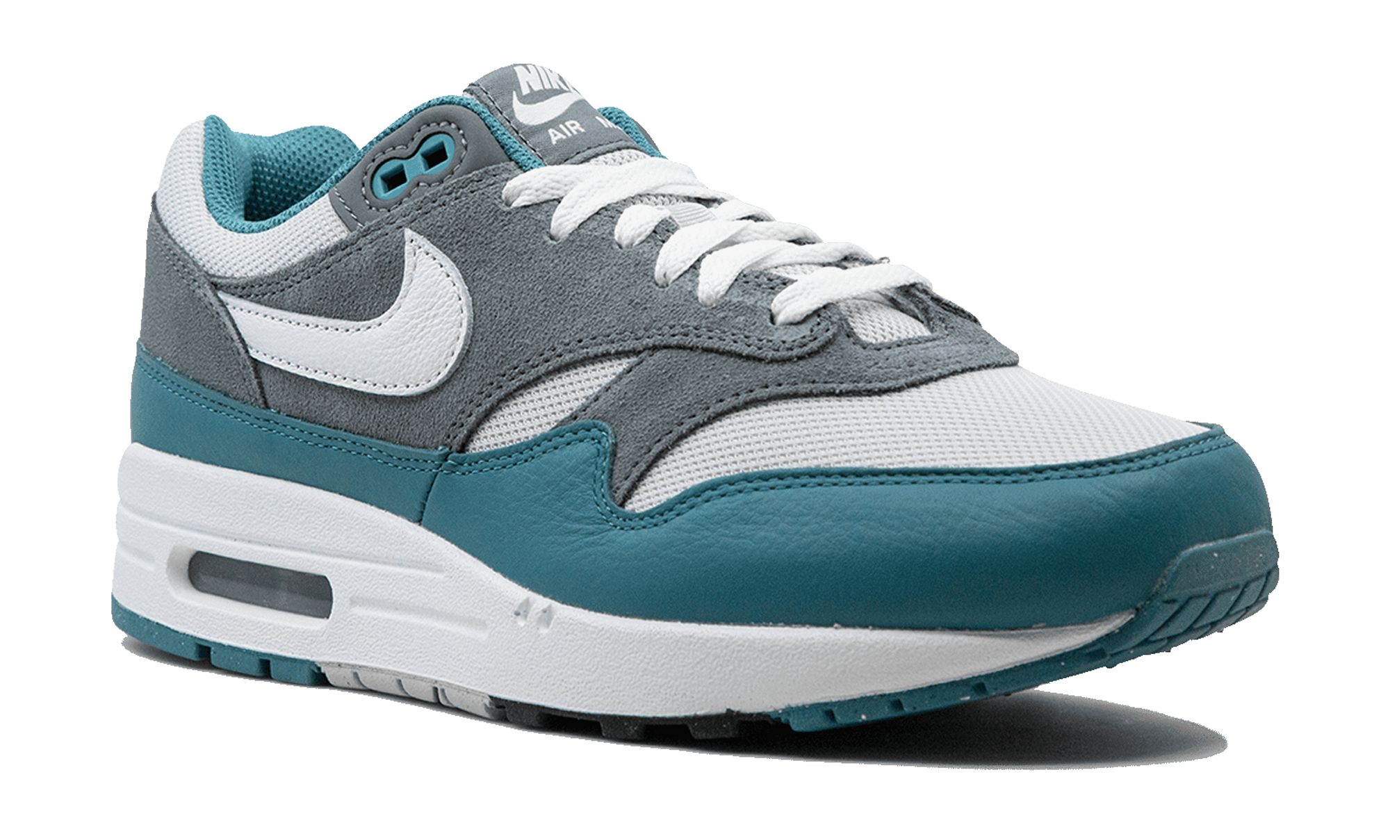 NIKE MENS Air Max 1 SC "Noise Aqua" FB9660 001 from Stadium Goods