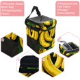 thumbnail image 2 of Banana Foldable Car Trash Bin with Lid, Leak-Proof Mini Trash Can, Hanging Storage Bag for Car, 2 of 6