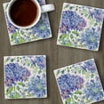 thumbnail image 5 of Thirstystone Beautiful Hydrangea 4-Pack Tumbled Tile Coasters, 5 of 7