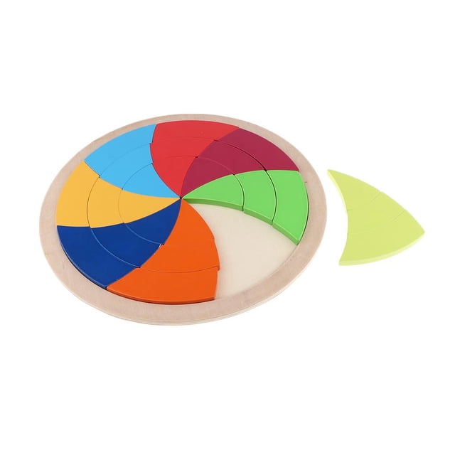 Rompecabezas de madera clásico Tangram para niños y adultos Rompecabezas de rompecabezas Baoblaze Juguetes de rompecabezas de madera para niños