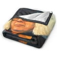thumbnail image 5 of Danny Devito Blanket Flannel Soft Throw Blankets for Bedroom Livingroom Sofa Home 80""X60"", Black, 5 of 6