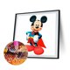 thumbnail image 2 of Cuadros Decorativos 5D bricolaje taladro completo redondo Mickey Mouse Rhinestone diamante dibujo decoración del hogar Ndcxsfigh Nuevos Originales, 2 of 9