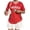 Red, variant on Women's Soccer Fan Jersey, V Neck Short Sleeve Supporter Jersey T-Shirt Collection for Brazil National Match Day Rally Top, Green XXXL