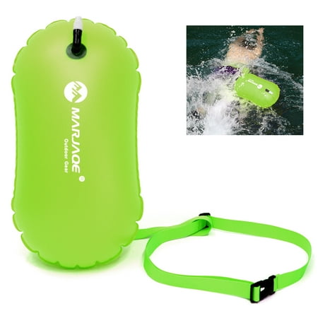 Inflatable Swimming Bag Waterproof PVC Swimming Snorkeling Life Buoy ...