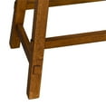 thumbnail image 4 of Creations Multi 24 Inch Sawhorse Counter Stool - Tobacco (RTA), 4 of 6