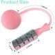 thumbnail image 4 of RV 1 Uds. Cuerda de entrenamiento rosa, cuerda de saltar gratis para Fitness, cuerda de saltar inalámbrica ponderada ajustable para hombres, mujeres y niños, 4 of 5