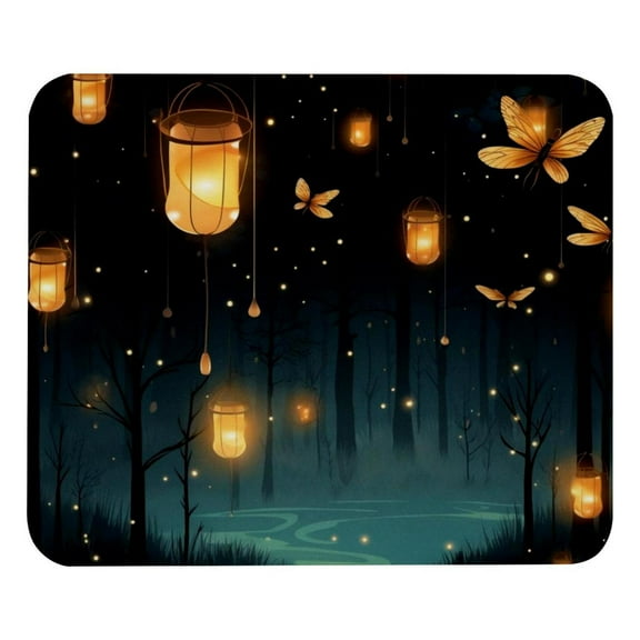 Firefly Mouse Pad, Smooth Mouse Mat, Computer Mouse-pad for Wireless Mouse