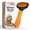 Orange, variant on Poodle Pet Slicker Brush for Dogs, Cats, Rabbits - Dog Slicker Brush for Matted/Loose Hair, Fur, Knot - Doodle Brush for Dogs Short Hair & Long Hair - Dog Brush for Goldendoodle Grooming (Orange)