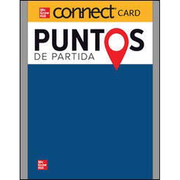 PUNTOS DE PARTIDA-CONNECT ACCESS, 9781260707564, 1260707563, Paperback,