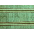 thumbnail image 1 of Ahgly Company Indoor Rectangle Abstract Turquoise Blue Modern Area Rugs, 2' x 4', 1 of 4