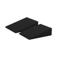 thumbnail image 2 of DYNWAVECA Auto Seat Wedge Leveling Cushion, Car Rear Seat Wedge Pad, Angled Design Breathable Fabrics Seat Leveling Pad for Trip Auto 2pcs, 2 of 10