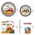 thumbnail image 2 of Set de artículos de fiesta Recheel Monster Truck para 24 invitados, 2 of 6