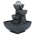 thumbnail image 3 of Fontaines d'Eau Coulantes de Table à DEL Éclairées avec Balle pour Décoration Feng Shui à la Maison et au Bureau, 3 of 7