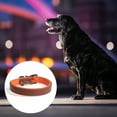 thumbnail image 3 of Collar de cuero rústico para perros de tamaño mediano, 3 of 5