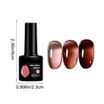 thumbnail image 3 of Esmalte de uñas translúcido Amberber, esmalte de uñas de alta gama, para uso diario, citas, fiestas, decoración de uñas, 7 ml, esmalte de uñas de plástico., 3 of 7