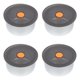 thumbnail image 5 of 4 recipientes de acero inoxidable para almacenar alimentos con tapa para organizar la cocina y conservar los alimentos. Apto para lavavajillas y reutilizable., 5 of 6