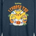 thumbnail image 3 of Pokémon - Candy I Choose You - Women's Lightweight French Terry Long Sleeve Shirt, 3 of 5