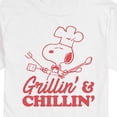 thumbnail image 3 of Peanuts - Grillin And Chillin - Men's Short Sleeve Graphic T-Shirt, 3 of 6