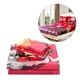thumbnail image 1 of Juego de ropa de cama navideña en microfibra, incluye sábana ajustable, sábana plana y fundas de almohada, diseño 3D festivo, color rojo, tamaño Queen, suave y cómodo., 1 of 7