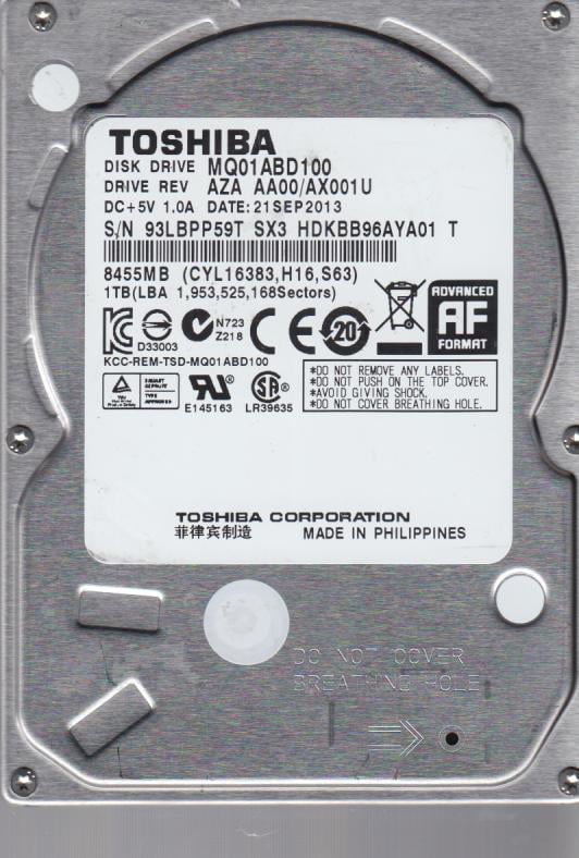 hp 1tb external hard drive remove case