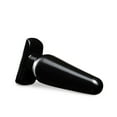 thumbnail image 3 of Eden PVC Tapered Anal Plug with Anchor Base, Black, 3 of 4