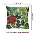 thumbnail image 4 of nygtbtfer Green Geometric Pillow  Set of 2Dahlia Pinnata Spring Floral Decorative Throw Pillow Cases Linen Outdoor Cushion Covers for Sofa Couch Car Bedroom Home Decor White, 4 of 7