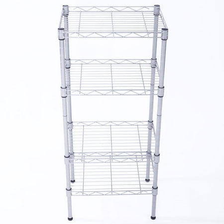 

SalonMore Adjustable Corner Shelves Wire Shelving Rack Shelf 14 Lx 10 Wx 32 H