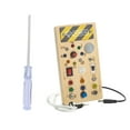 thumbnail image 3 of Switch Light Busy Board Developmental Toy Light Activity Board Fine Motor Skills With Screwdriver, 3 of 8