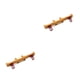 thumbnail image 3 of Riwesomey Accesorios para automóviles Aleación de aluminio Parachoques trasero resistente Piezas de modificación de vehículos simulados multipropósito Type2 NO2 Riwesomey CBP266821, 3 of 5