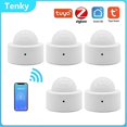 thumbnail image 2 of Tenky Tuya Zigbee Presence Sensor Human Body Sensor Body Movement Mini PIR Motion, 2 of 5