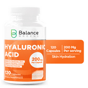 Balance Breens Hyaluronic Acid Supplement Capsules - 200 mg Per Capsule Hyaluronic Acid Supplements - Essential Dietary Supplements for Adults - Supports Joint Health & Bone Strength - Promotes Health