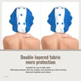 thumbnail image 2 of Honduras Flag Sleep Cap Satin Bonnet Night Sleeping Soft Hair Turbans For Women, 2 of 8