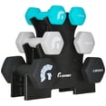 thumbnail image 3 of Set Pesa Mancuernas Hexagonales Centurfit 3 LB 5LB Y 8 Lb Pesas Fitness, 3 of 4