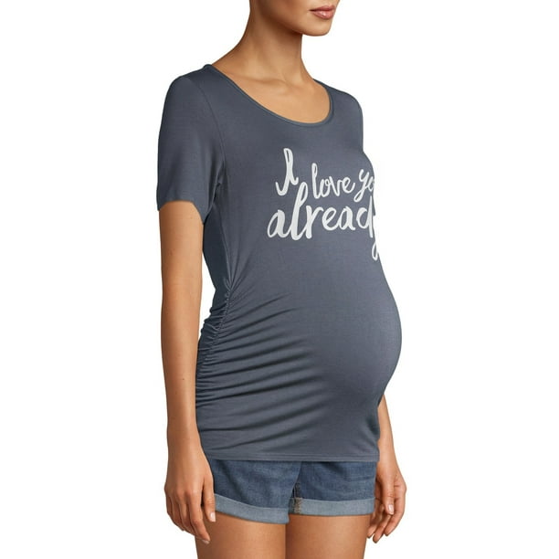 Motherhood Motherhood Maternity Graphic Short Sleeve
