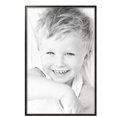 thumbnail image 2 of ArtToFrames 25" x 39" Black Square with Gold Beads Picture Frame, 25x39 inch Black Wood Poster Frame (WOM-5021),  Pack, 2 of 7