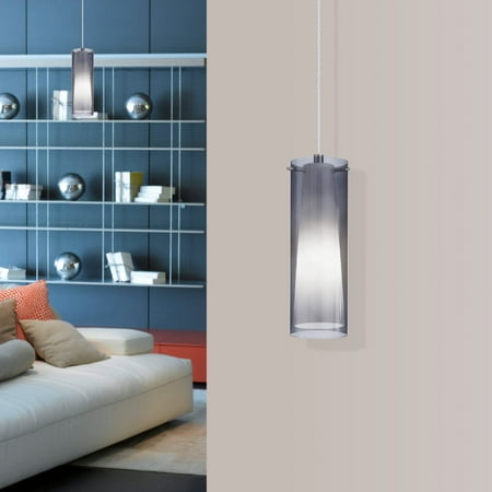 Pinto Nero 1 Light - Eglo USA Pinto Nero 90304A Hanging Mini-Pendant Light
