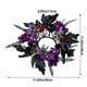 thumbnail image 3 of Corona de Hojas de Arce de Seda para Candelabro de Halloween - Anillo de Vela de Flores Artificiales Moradas de 25 Cm para Decoración de Mesa de Comedor, 3 of 7