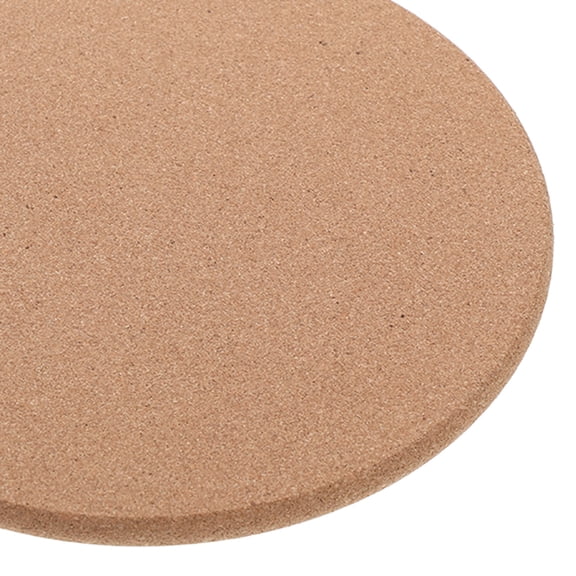 AURARMLET Cork Placemats and Set, 4 Pieces, Khaki Nonslip Dining Table Mats, 7.5 x 7.5 inches, and