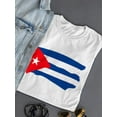 thumbnail image 3 of Cuban Flag T-Shirt Women -SPIdeals Designs, Female 3X-Large, 3 of 4