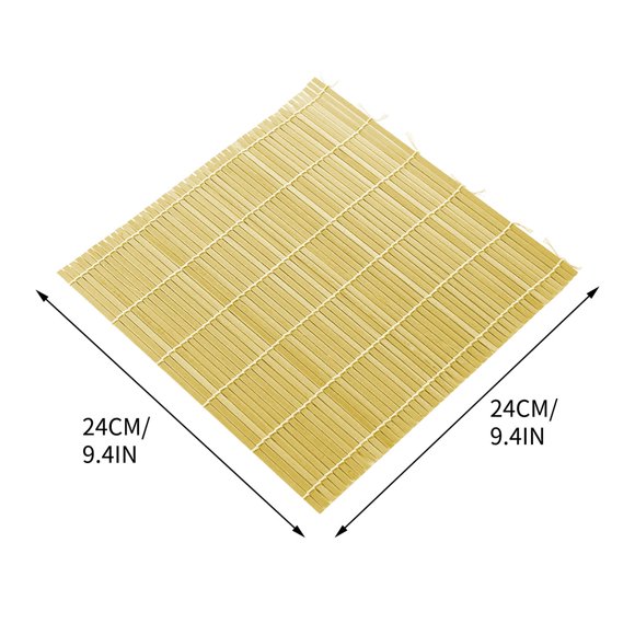 Sushi Mat Roller Sushi Roller Blinds for Home Use Sushi Curtains Non Stick Sushi Mats Sushi Curtains Commercial Green Sushi Tools Stick On Blinds