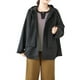 thumbnail image 2 of Sudadera con cremallera para mujer,Chaqueta con capucha de color liso para mujer, top informal de manga corta, poliéster, ligera y cómoda, uso diario, sopatenor, 2 of 7