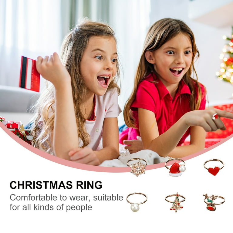 Christmas outlet rings jewelry
