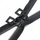 thumbnail image 1 of 50/70/90/120/150CM Business Black Double-sliders Resin Zipper Backpack Down Jacket Tote Bag Open-end Zipper DIY Sewing Supplies, 1 of 4
