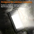 thumbnail image 6 of Misty 70000mAh Solar Power Bank Fast Charger Large Capacity Portable Mobile External Battery Black, 6 of 6