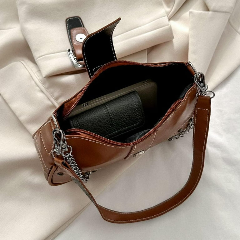 LinYooLi Small Shoulder Bag Purse for Women Y2K Hobo Handbag LinYooLi Small Shoulder Bag Purse for Women Y2K Hobo Handbag