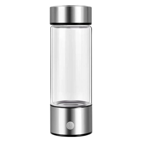 Hydrogen Water Bottle - Portable Hydrogen Generator Cup for Health & Wellness | Anti-Oxidant, Detox & Energy Boost | Rechargeable & BPA-Free