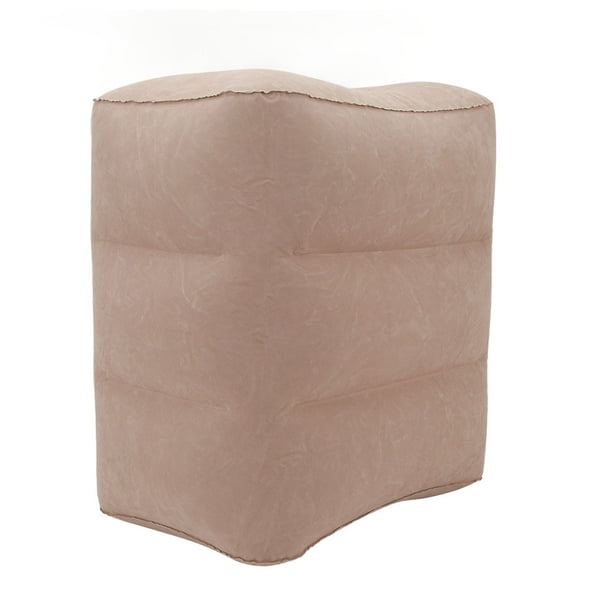 Reposapiés inflable para avión, almohada inflable para reposapiés, reposapiés inflable, reposapiés inflable, compacto y ligero