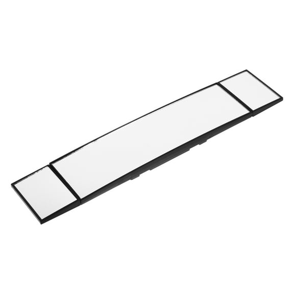 Worgeous Auto Car Sunshade Vanity Mirror Tri-Fold Folding Mirror Car Interior Decoration