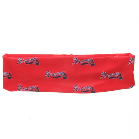 Atlanta Braves Coolcore Headband - Red - No Size