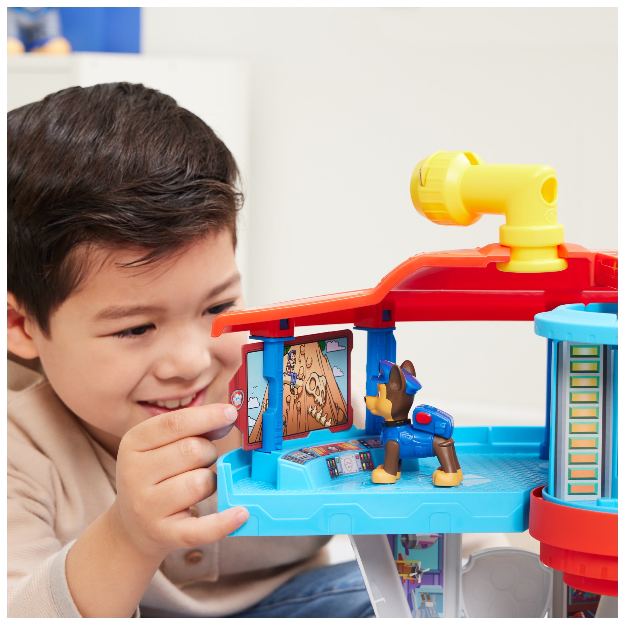 PAW Patrol Lookout Tower Playset with 2 Chase Action Figures and Police Cruiser